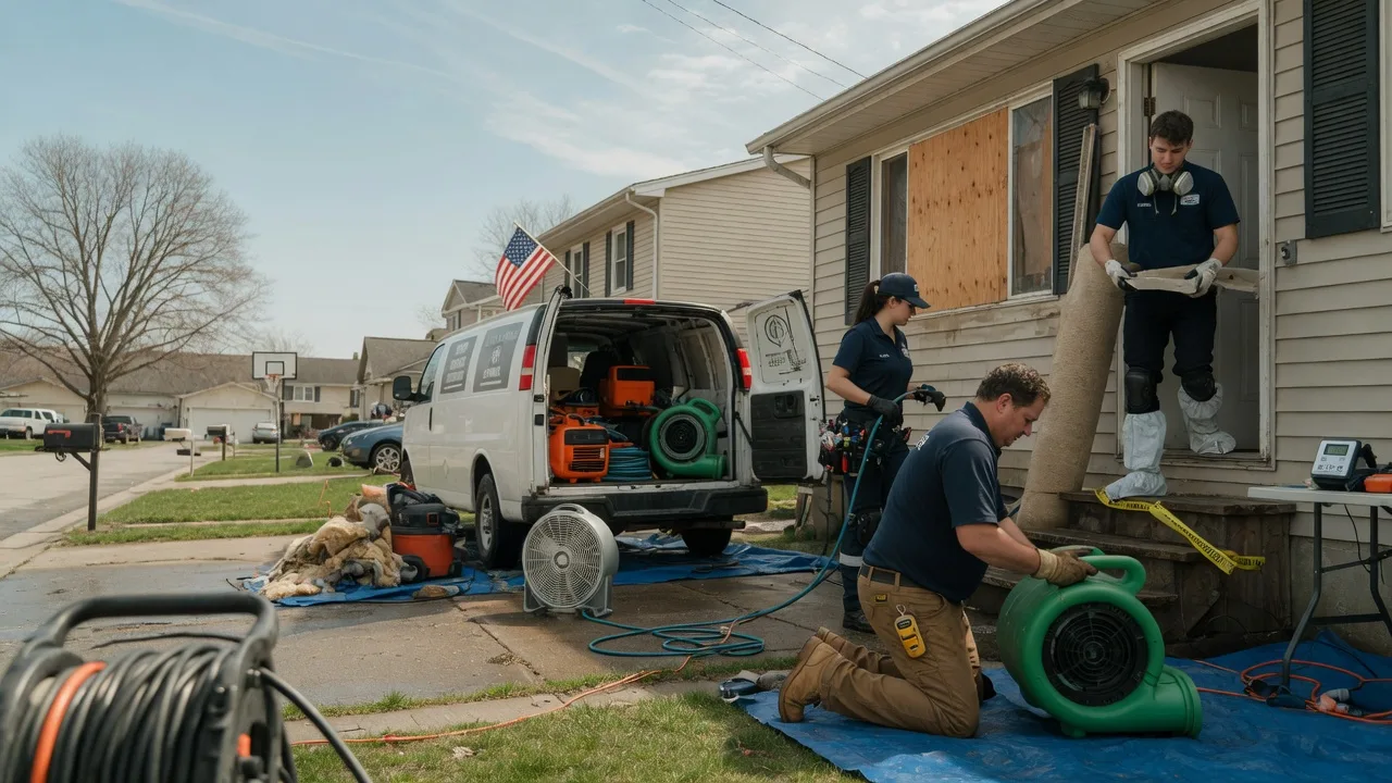 Water Damage Restoration in Duryea, PA near me